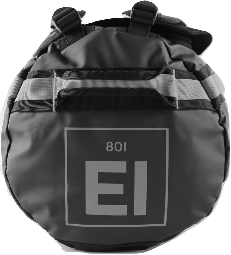 Element Equipment Trailhead Duffel Bag Shoulder Straps Waterproof Black/Grey Small - Image 4